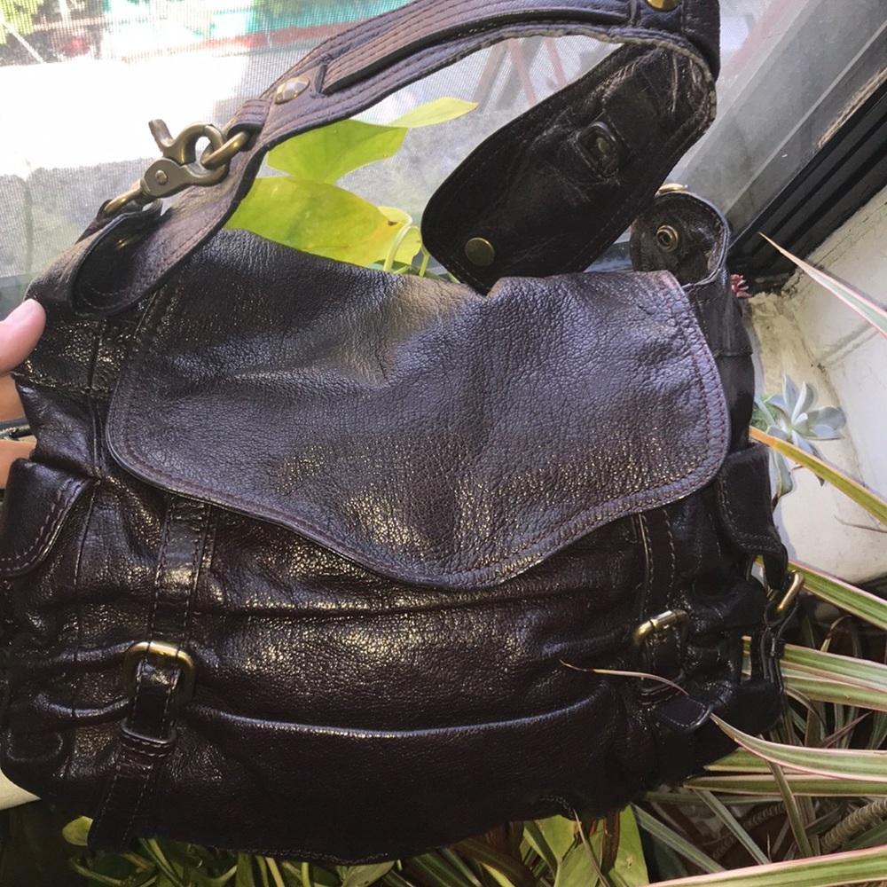 Trendy, vintage purple Kooba purse